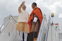 Modi departure_Bhutan
